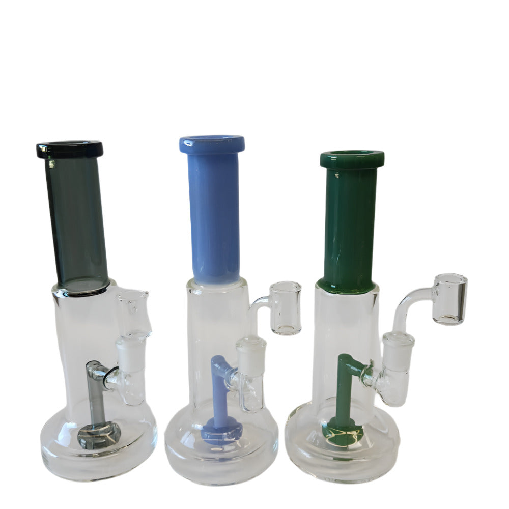 10" Straight Tube Color Water Pipe G-G