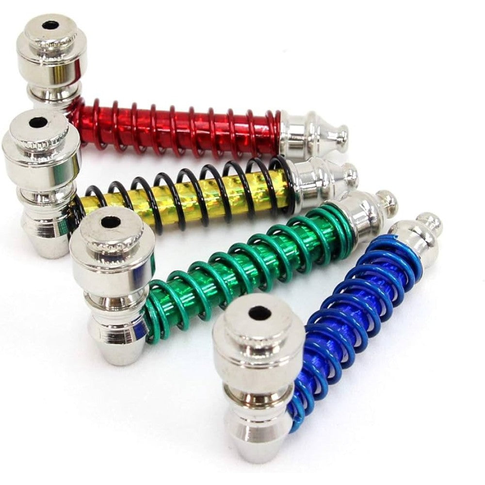 3-inch coil picture metal pipe with cover featuring decorative detailing, compact design, durable metal construction, and protective cover.
