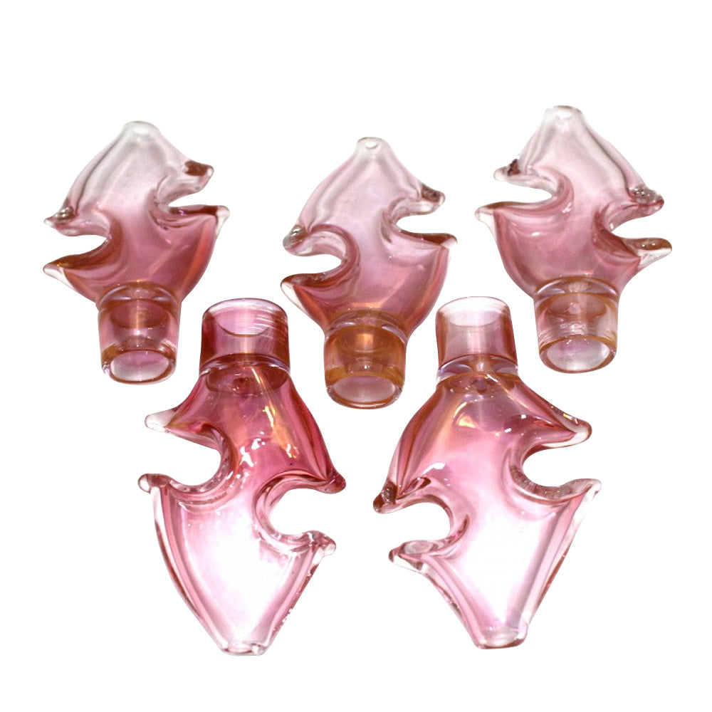 3-inch unique style pink color chillum featuring a modern design, vibrant pink finish, smooth surface, compact profile, and eye-catching styling.