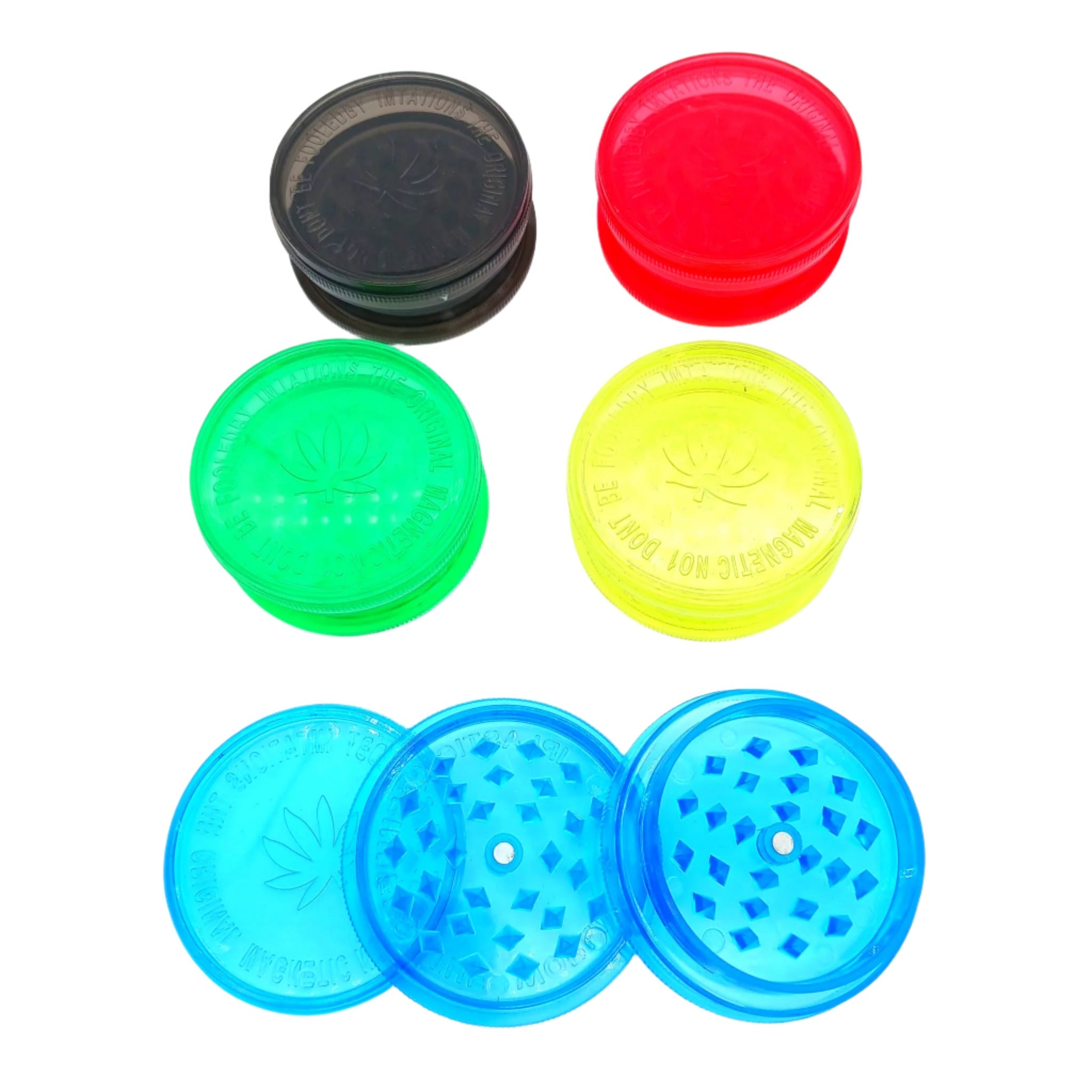 Durable acrylic grinder 3 part design 56mm