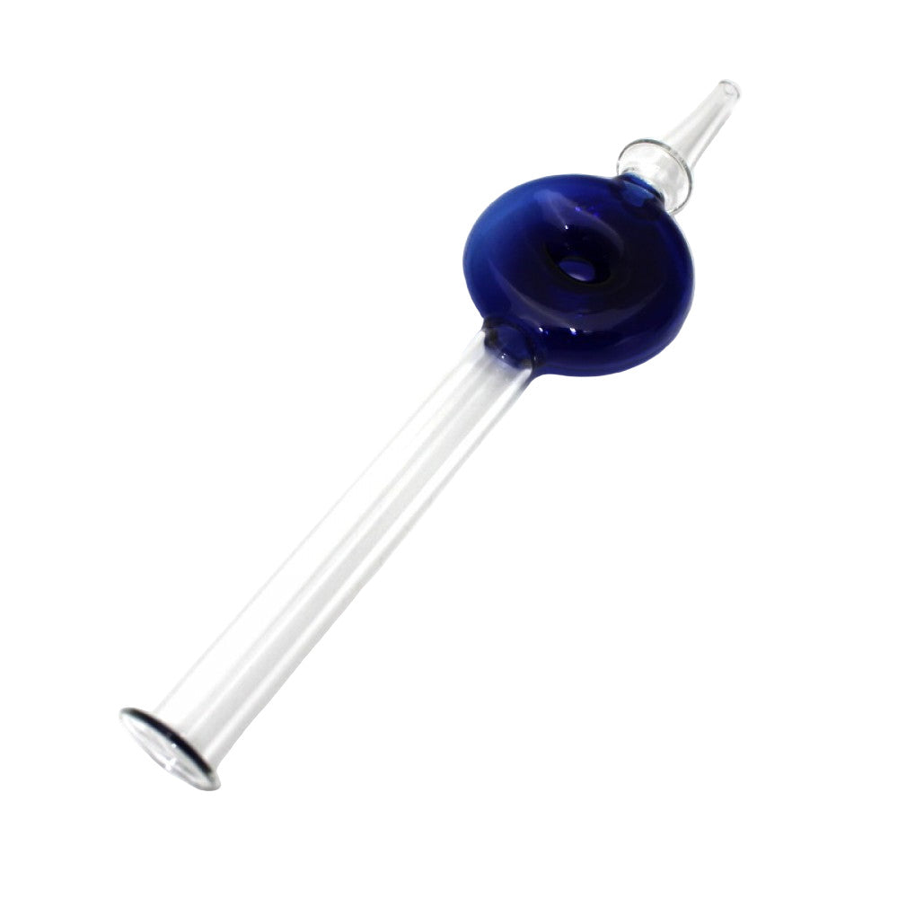 8'' US Color Glass Donut Shaped Straw Kit