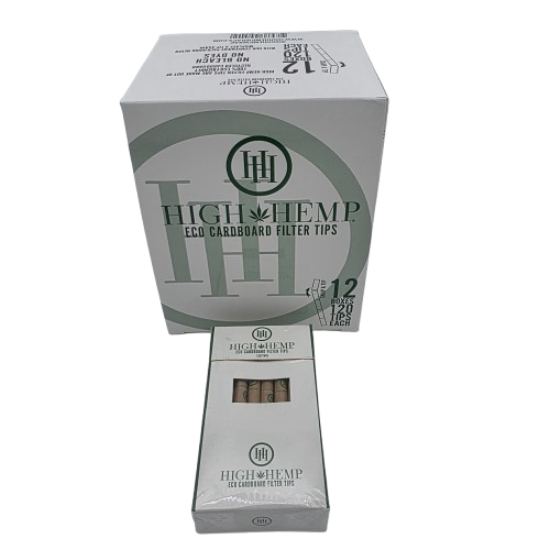High Hemp Eco Cardboard Filter Tips
