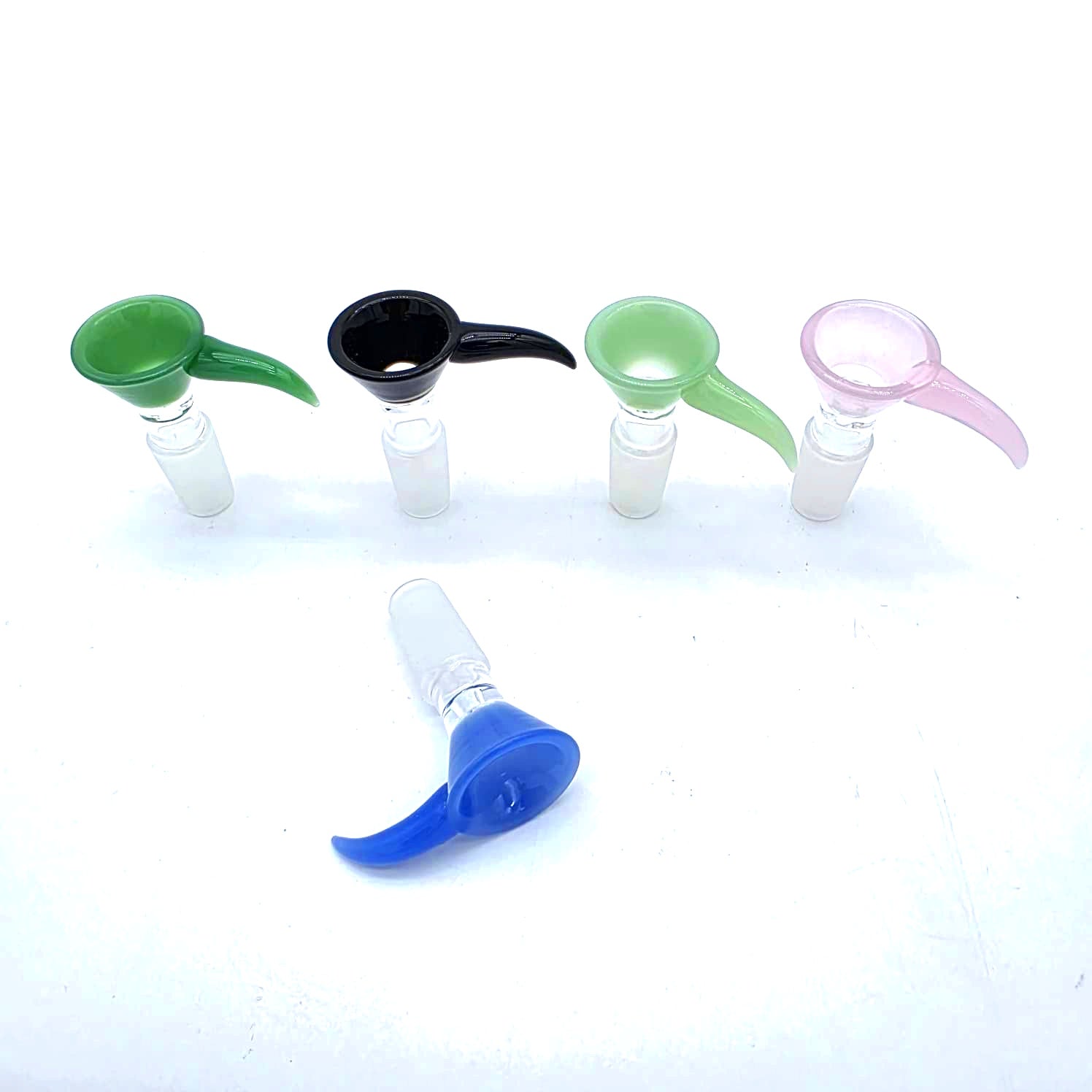 WHP-241 ZOMBIE GLASS BOWL 14 MM MALE 12 PER PACK