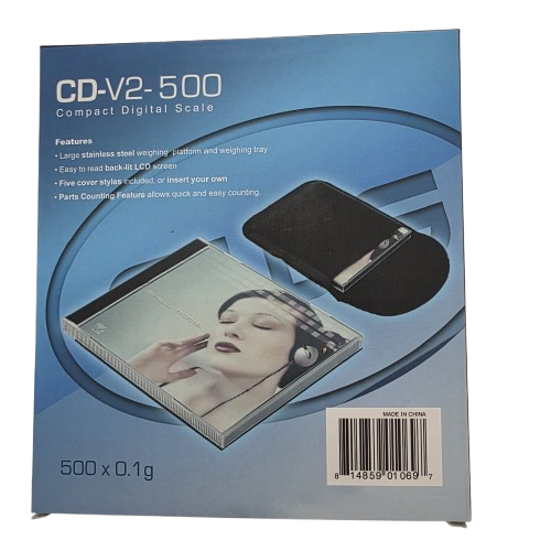 CD- V2 - 500 AWS COMPACT DIGITAL SCALE 500 X 0.1G