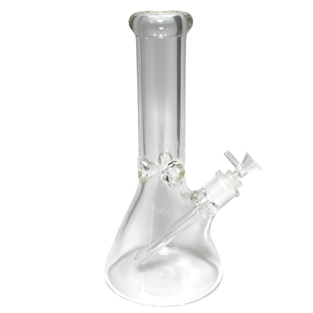 12'' 9 MM Heavy Clear Beaker Water Pipe Glass On Glass