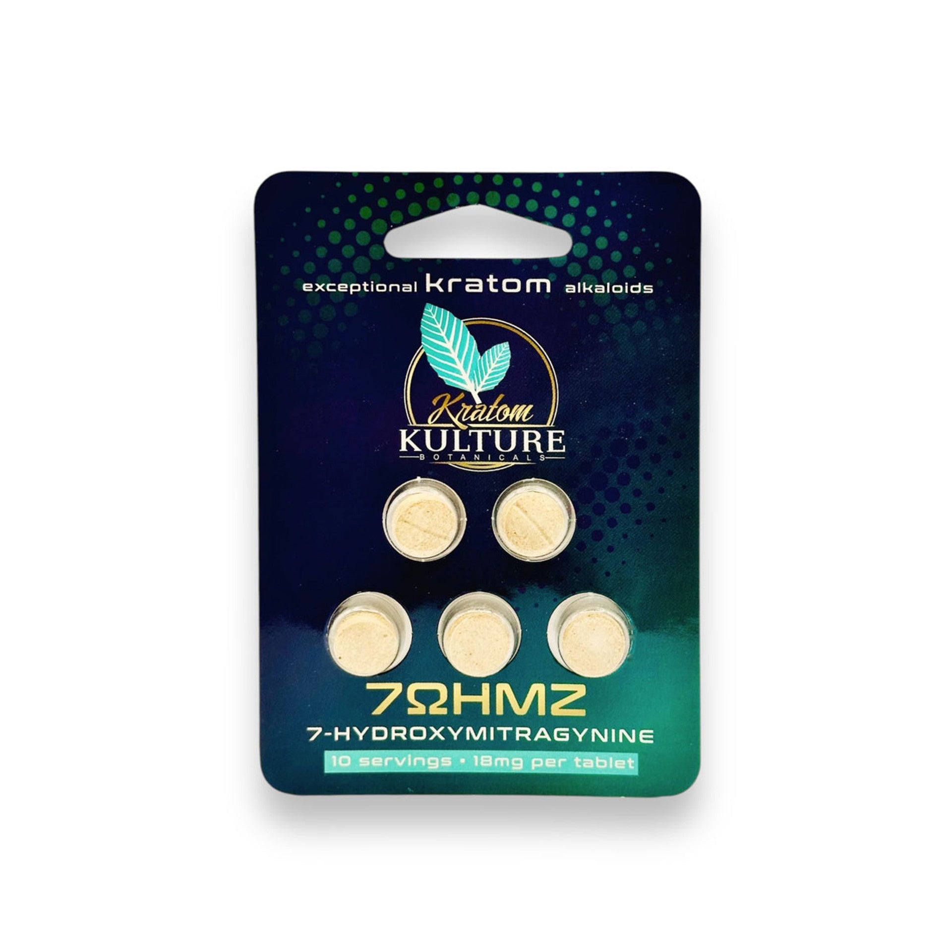 Kratom Kulture 7ohmz Tablets 18mg of 5c tablet