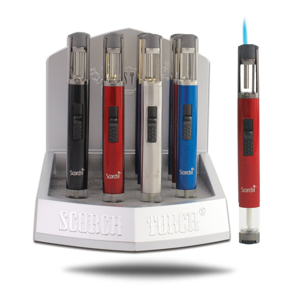 Scorch Torch - Slim Pencil With Butane Window Torch (12ct) Model : 61629