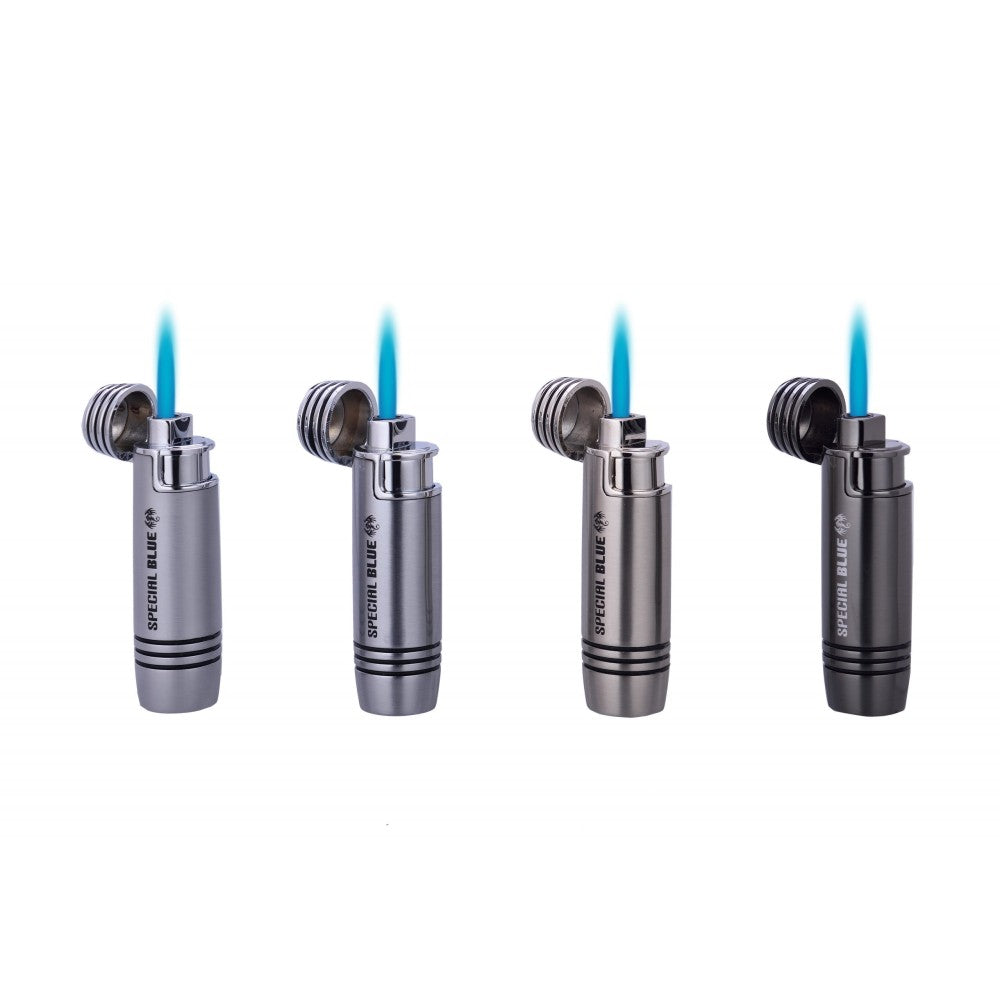 SPECIAL BLUE BULLET DELUXE TORCH LIGHTER 12 PIECES PER BOX