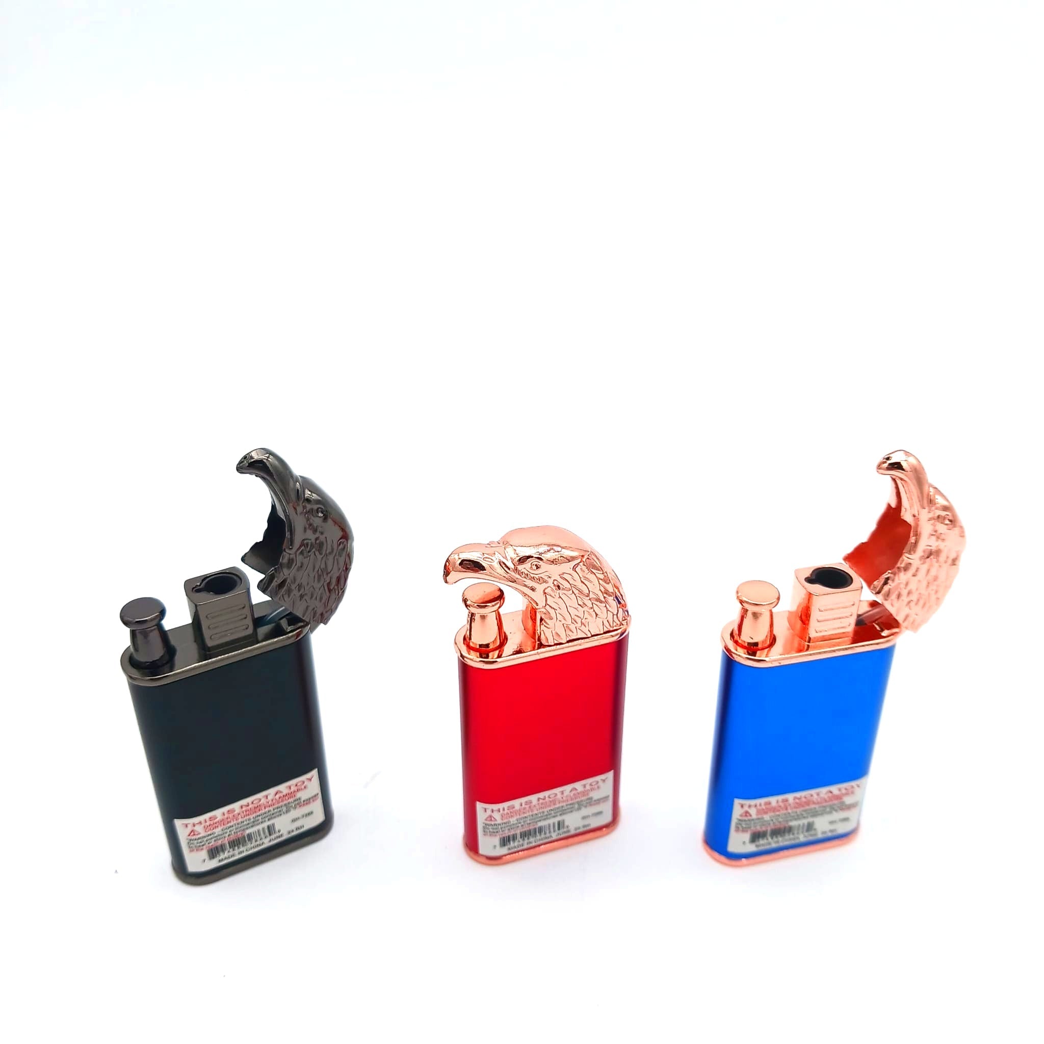 GH-7266 Clickit Eagle Single Torch Mix Color 20 Pcs Display