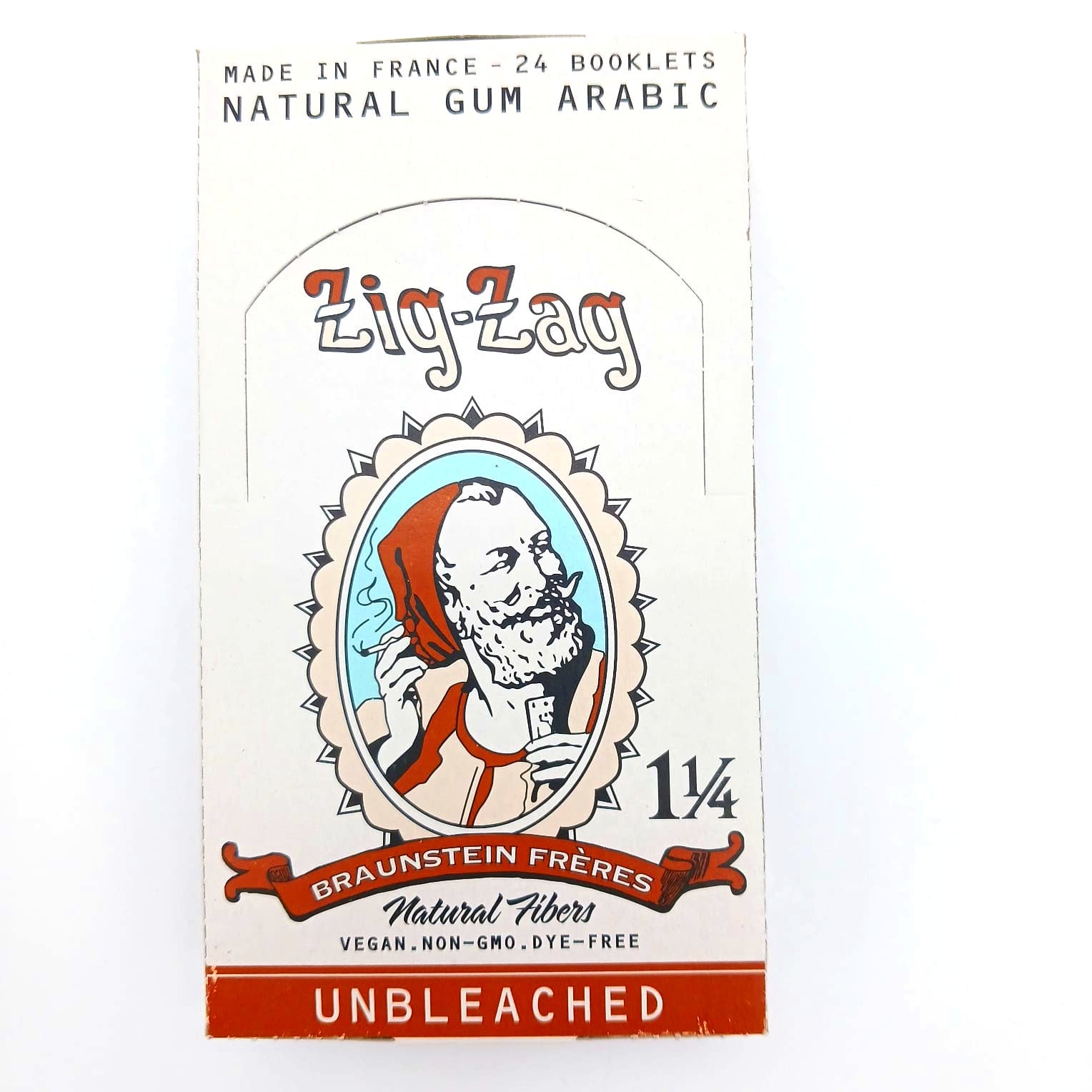 Zig Zag Unbleached 1 1/4 Size Paper 24 Per Pack