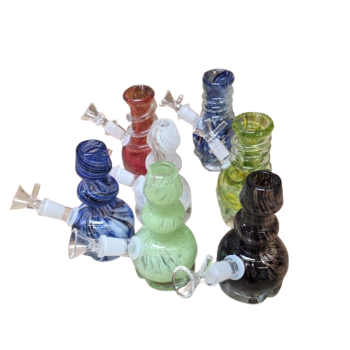 Soft glass water pipe