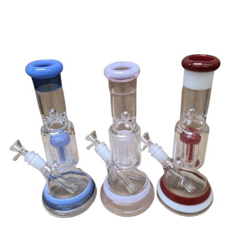 Beaker base with tree percolator water pipe