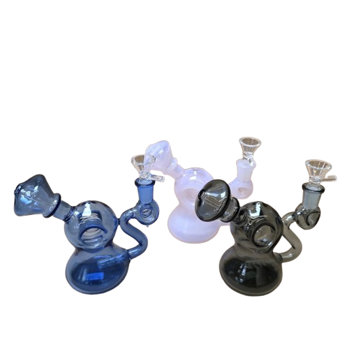 Double hole design water pipe