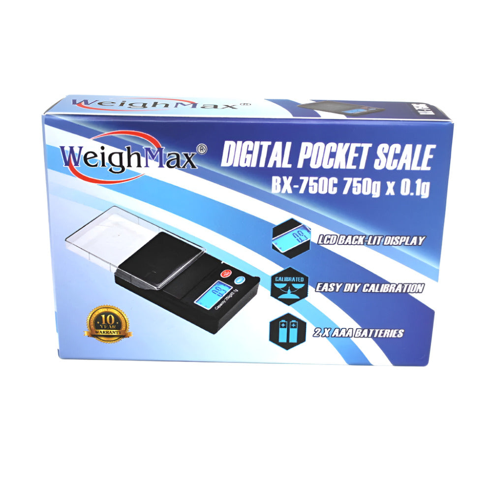 Weigh Max Pocket Scale BX - 750C / 750 g X 0.1g