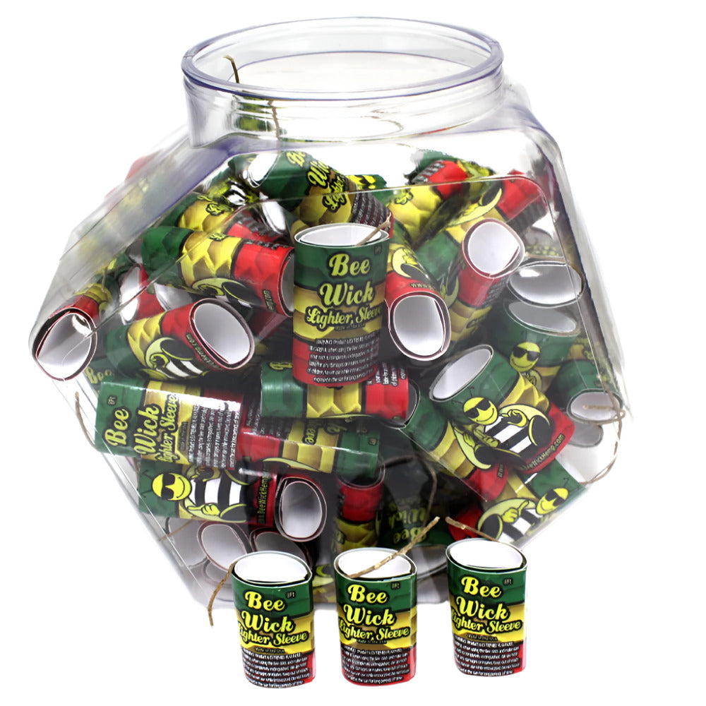 Bee Organic Hemp Wick 8 FT with 100-count per jar, featuring natural hemp fiber, flexible wick design, and convenient jar packaging.