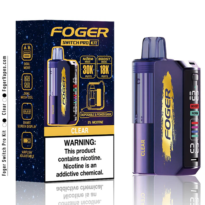 Foger Switch Pro 30K Disposable Kit - 5PCS