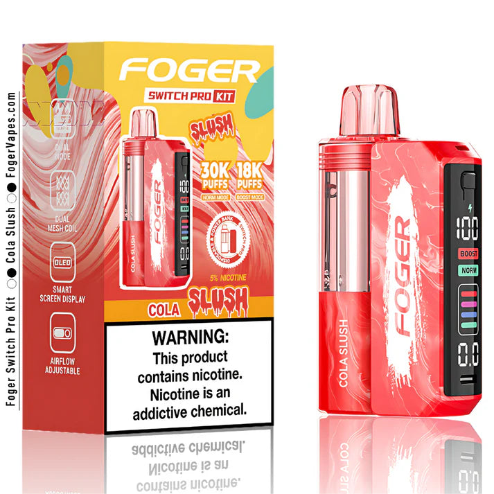 Foger Switch Pro 30K Disposable Kit - 5PCS