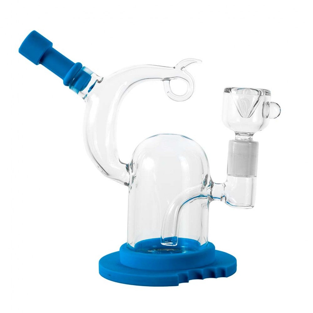 Cookies Sili-Boro Bubbler with durable silicone and borosilicate glass construction