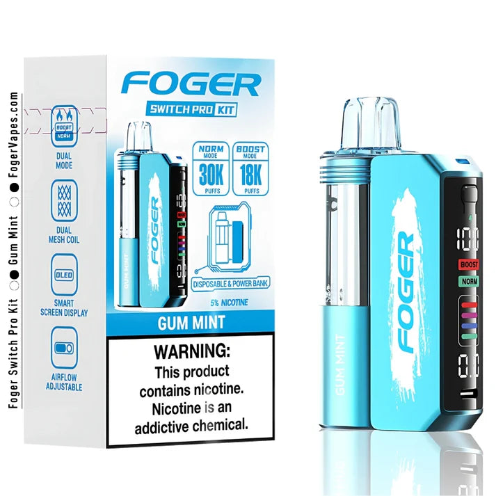 Foger Switch Pro 30K Disposable Kit - 5PCS