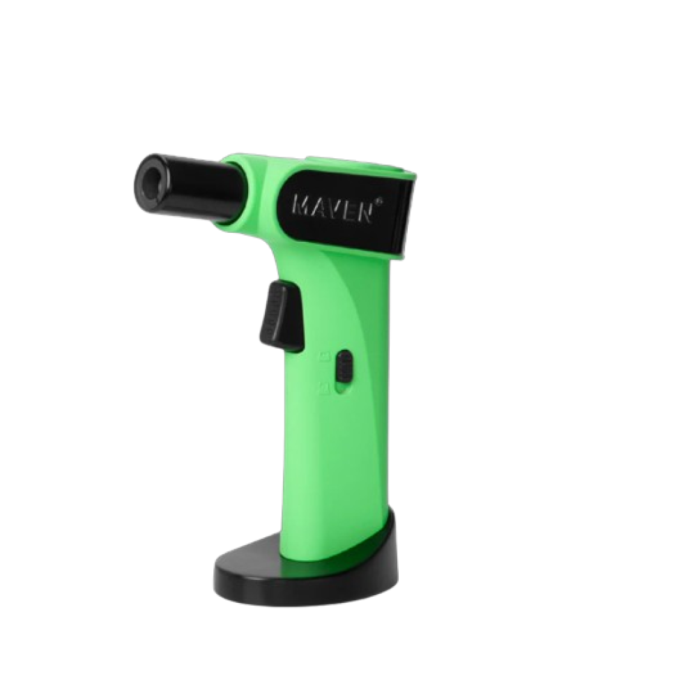 Maven Night Series Torch Lighter Showcasing a Distinctive Design and Stylish Finish, Ideal for Product Photography, Retail Displays, and Wholesale Lighter Collections.