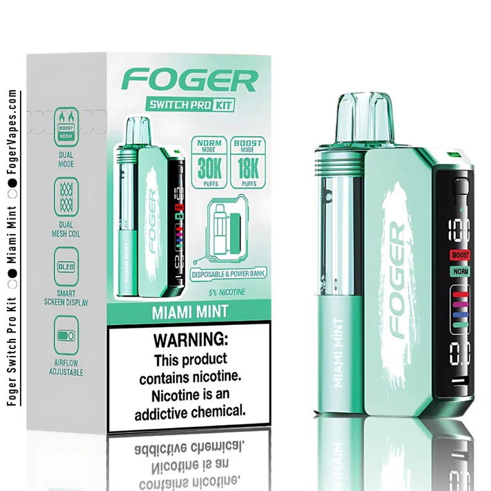Foger Switch Pro 30K Disposable Kit - 5PCS