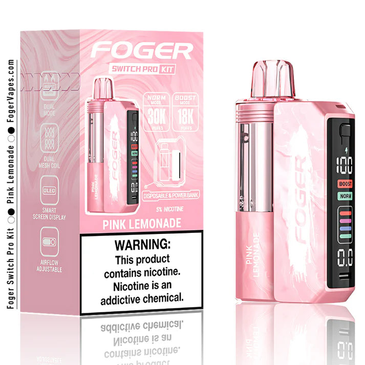 Foger Switch Pro 30K Disposable Kit - 5PCS