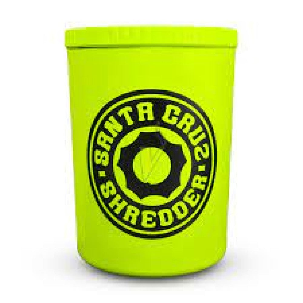 Santa Cruz Shredder Hemp Stash Jar with Distinctive Branding, Compact Container Design, and Convenient Storage for Small Accessories