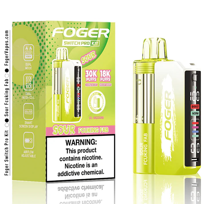 Foger Switch Pro 30K Disposable Kit - 5PCS