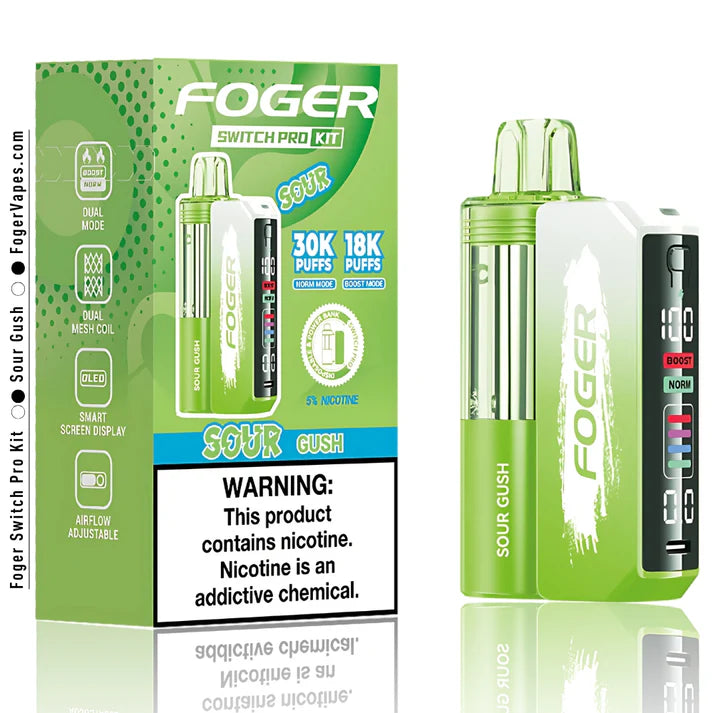 Foger Switch Pro 30K Disposable Kit - 5PCS