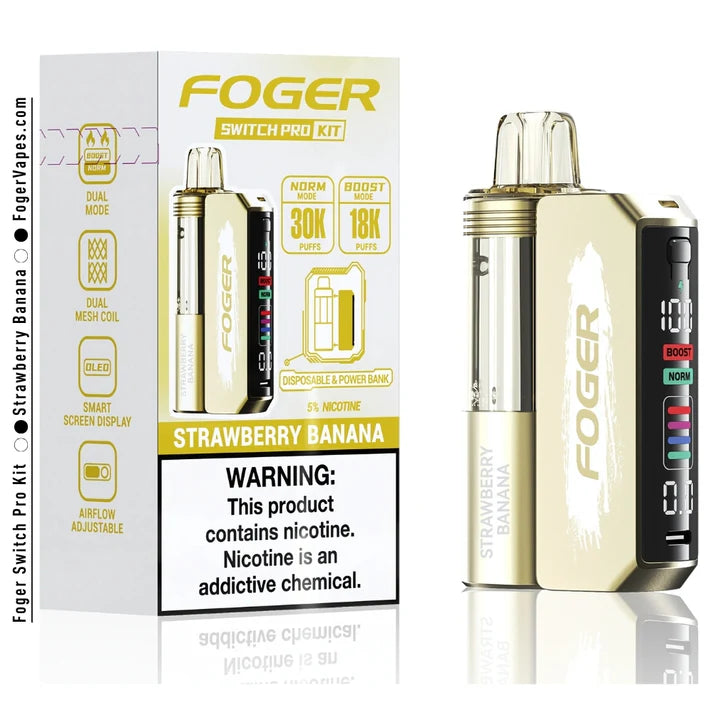 Foger Switch Pro 30K Disposable Kit - 5PCS