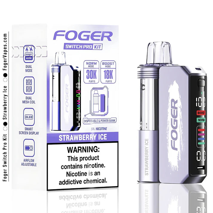 Foger Switch Pro 30K Disposable Kit - 5PCS