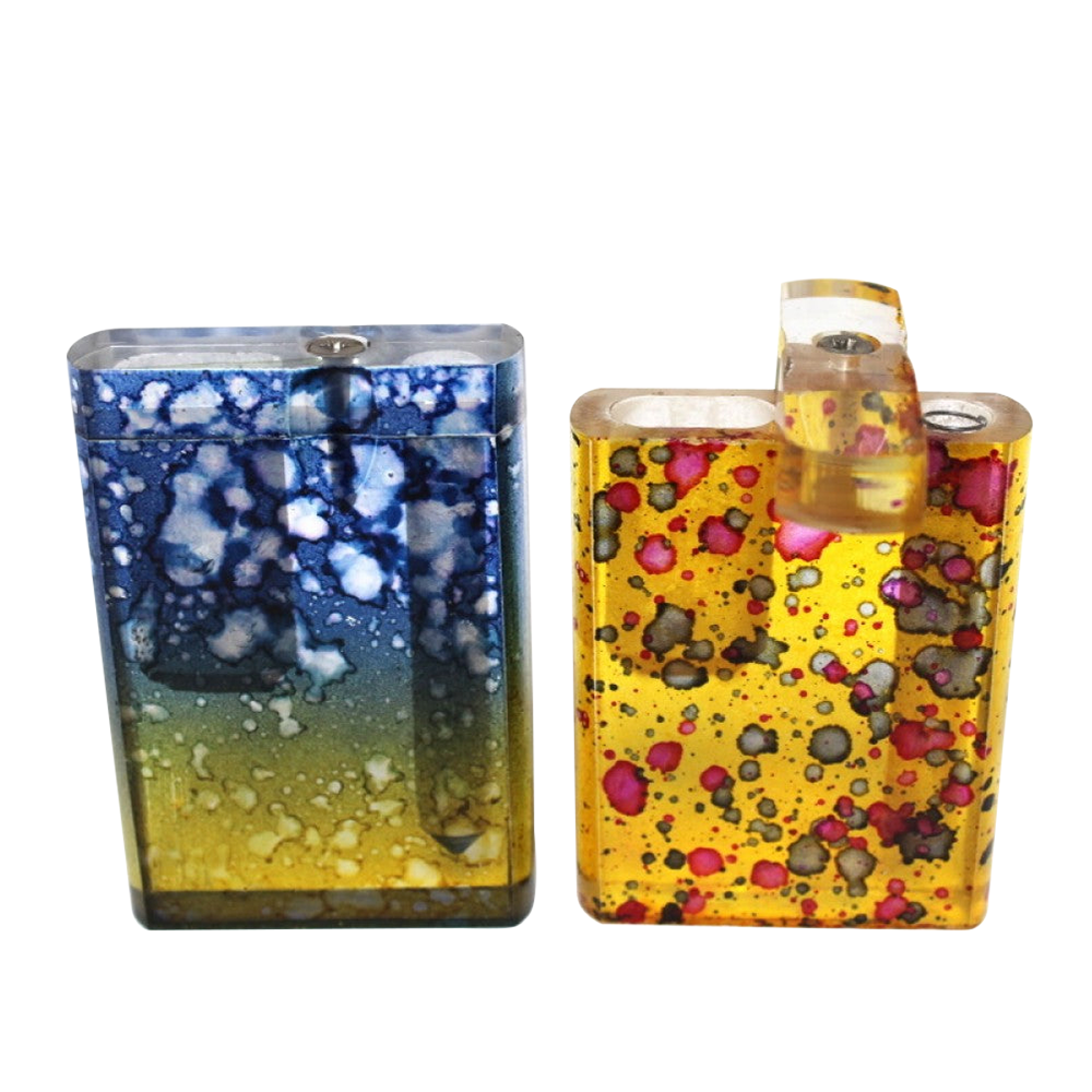 3-inch acrylic dugout with fancy design