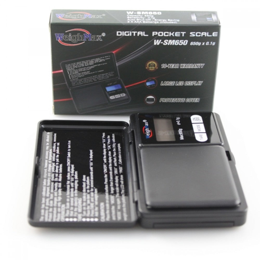WEIGHT MAX Digital pocket Scale W-SM650 (650x0.1g)