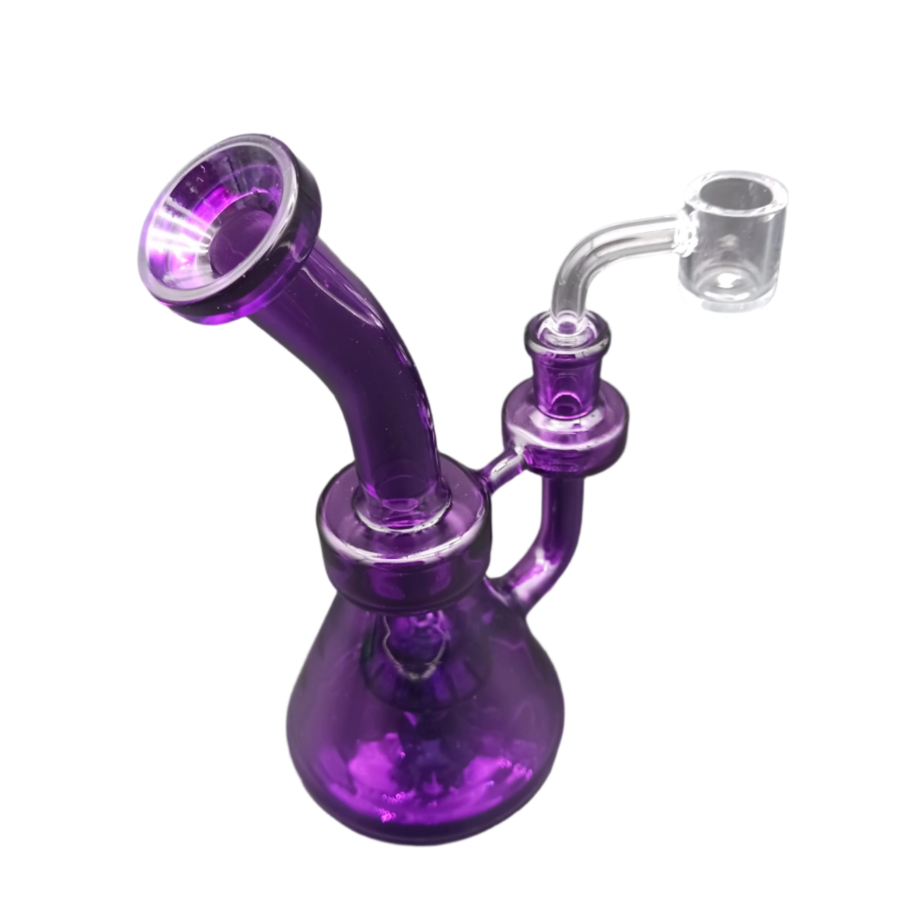 6" Bent Color full Water Pipe g-g