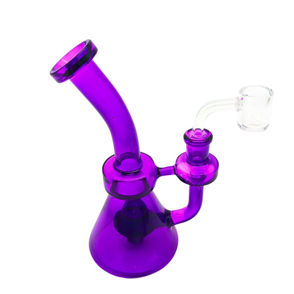 6" Bent Color full Water Pipe g-g