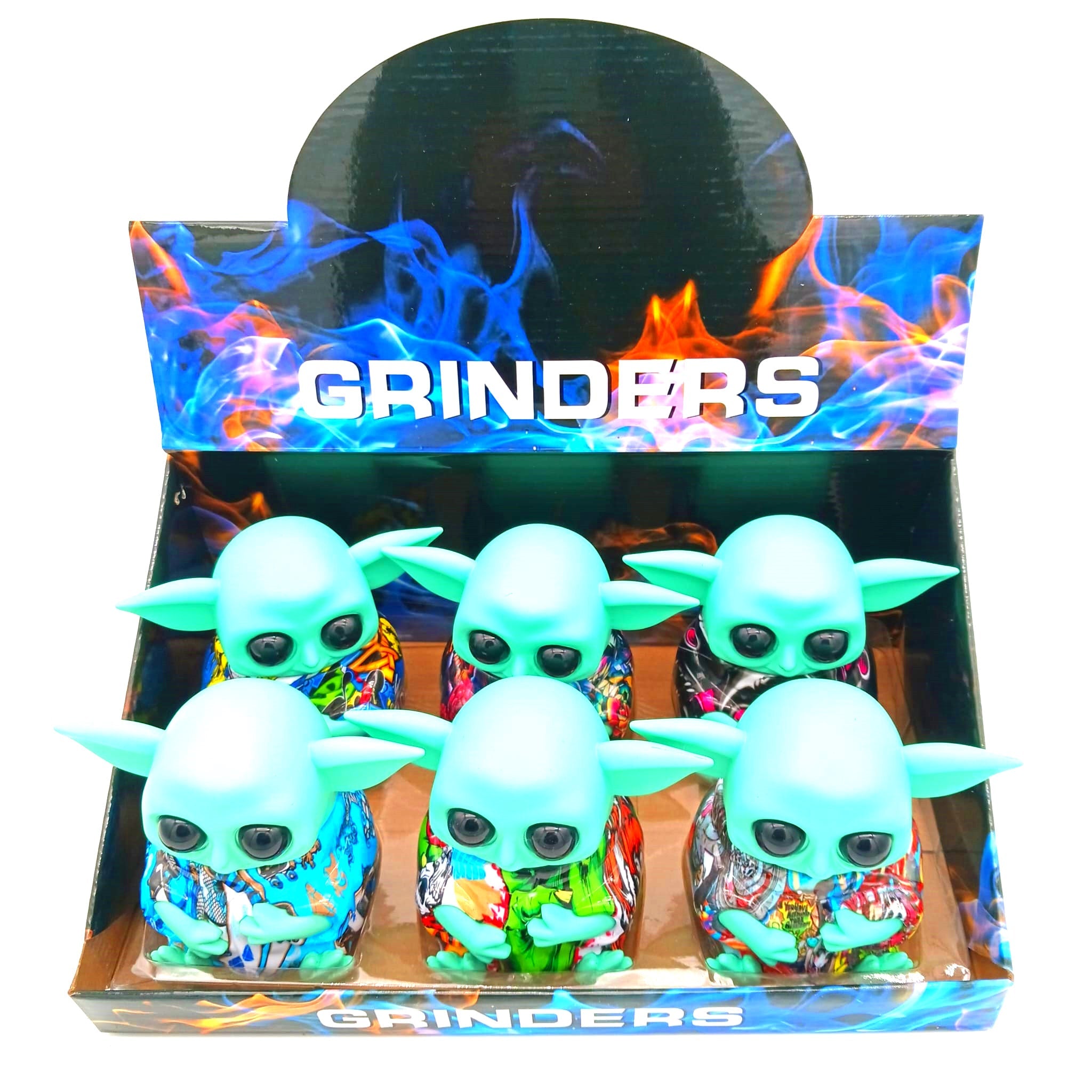 3 Part Fancy Grinder Large Size