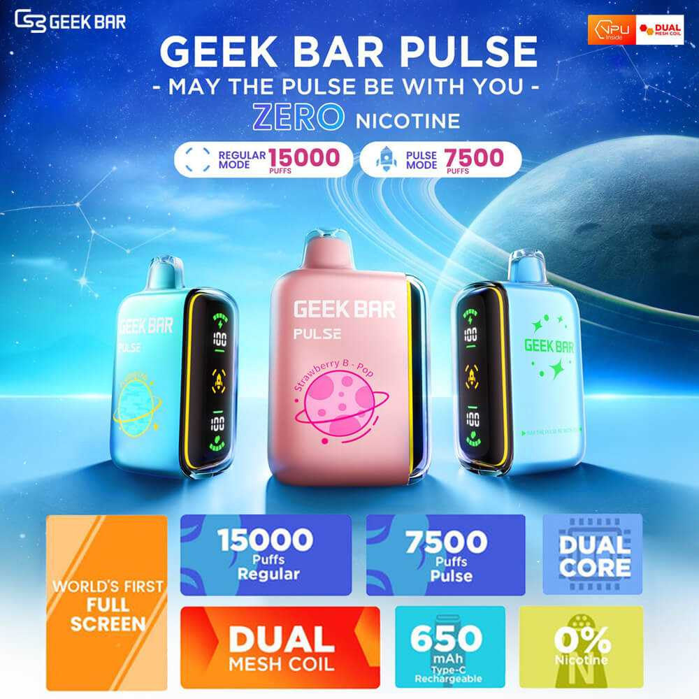 juul new flavors Geek Bar Pulse Disposable
