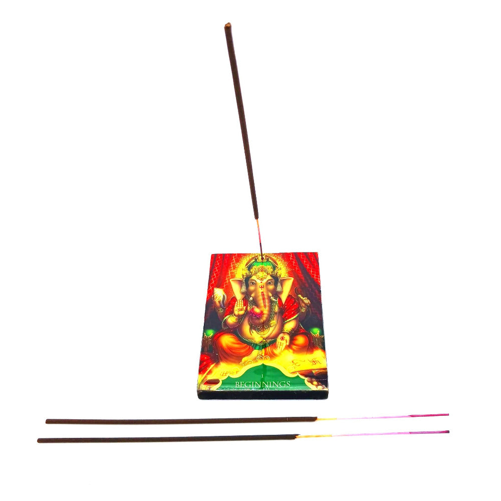 4'' Square Shape Incense Burner With Picture Art Design  4'' / 4''