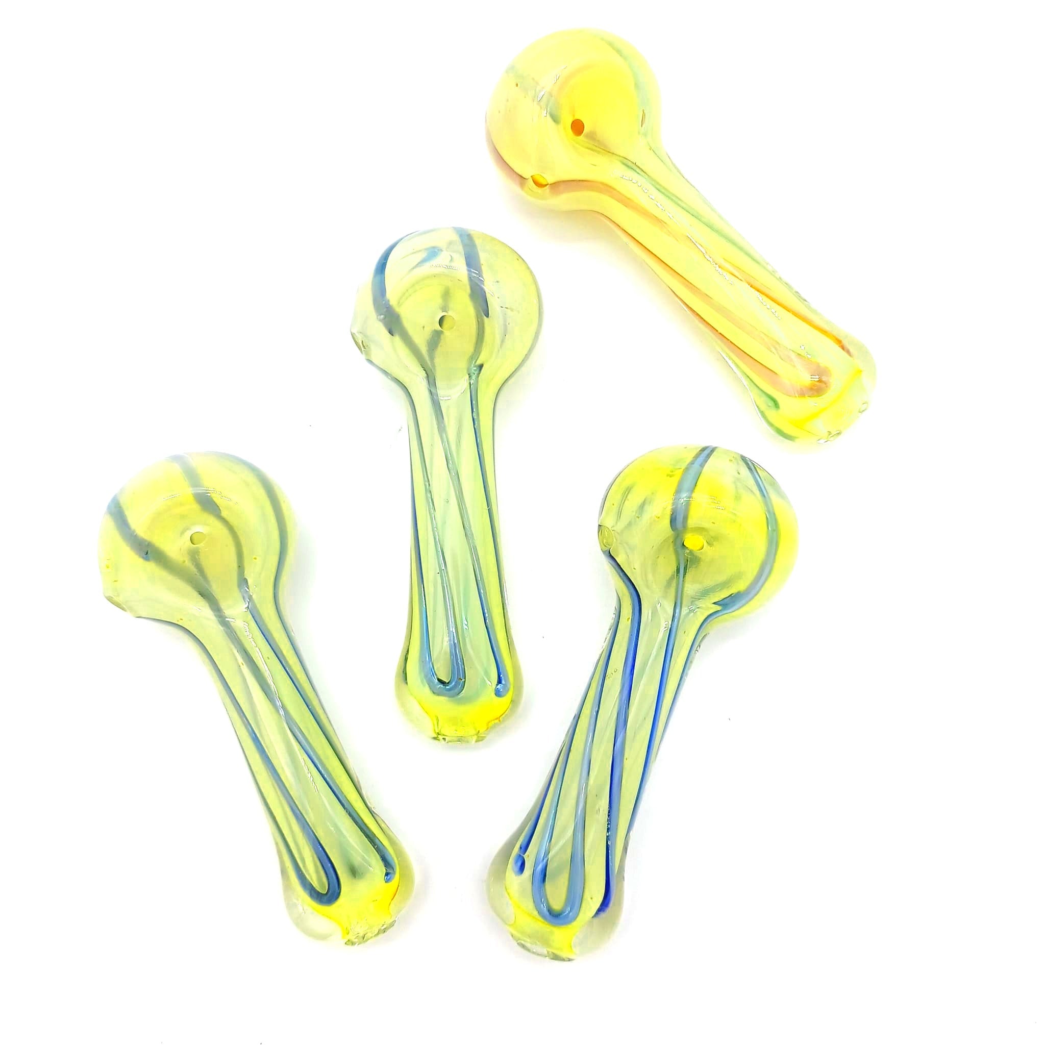 4'' Liner Color Heavy Duty Glass Hand Pipe
