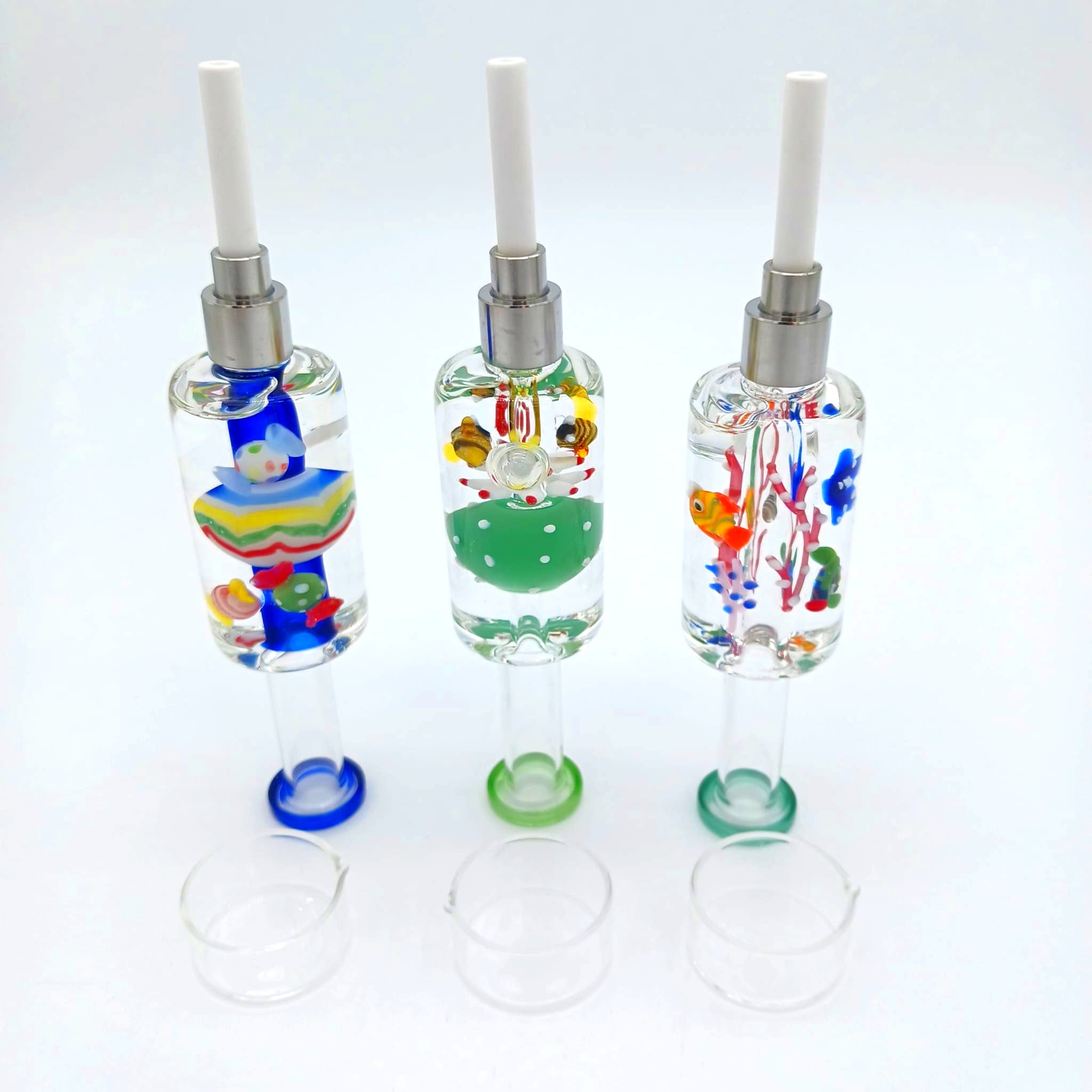 6'' Liquid filled Inner Decorated NC KIt With Screw Nails