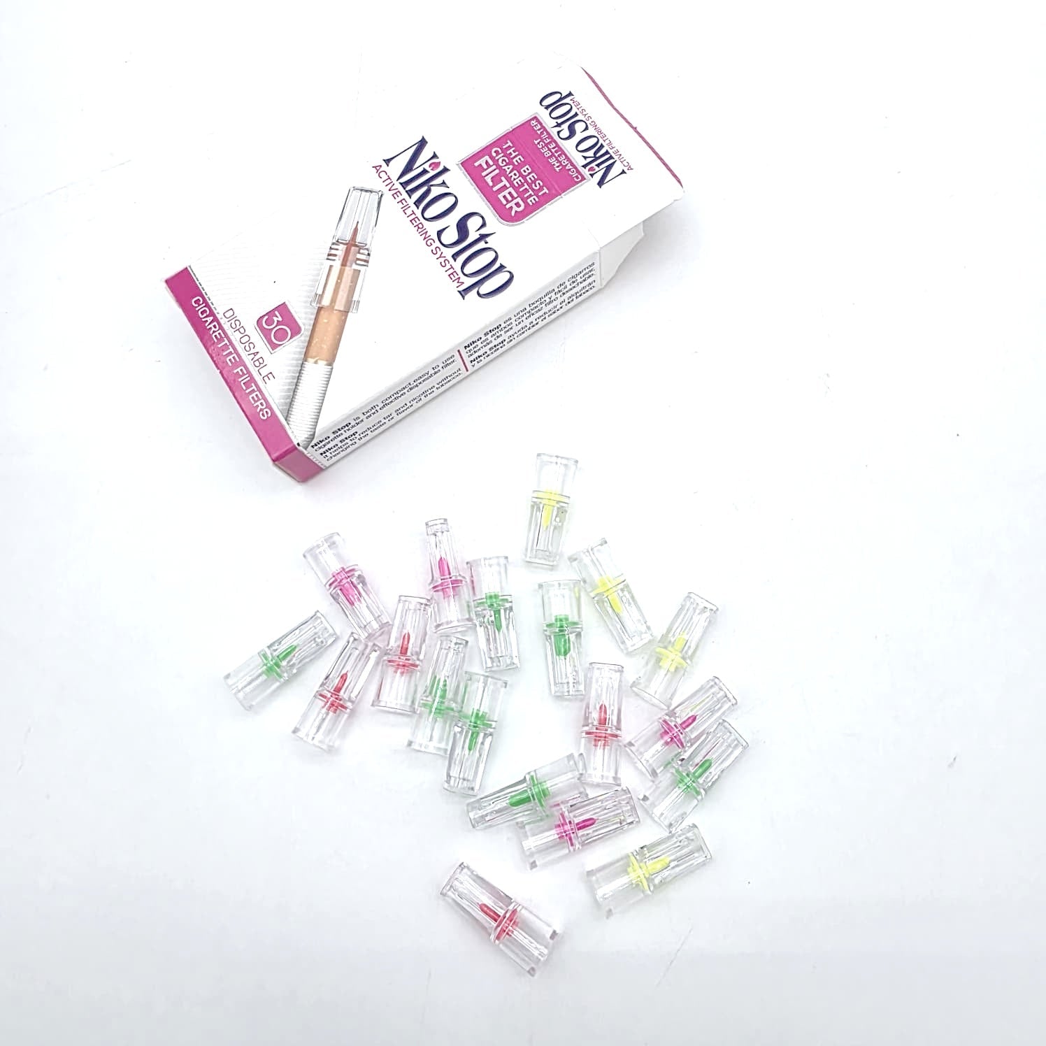 Niko stop The Best Cigarette Filter 24 Boxes 30 Disposable Cigarette Filters in Each Box