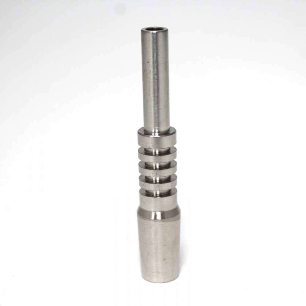 Durable 14MM titanium nail for nectar collectors – high heat retention for smooth dabbing.