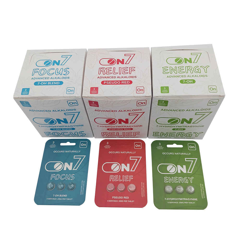 On7 Kratom 7OH Tablets 20mg