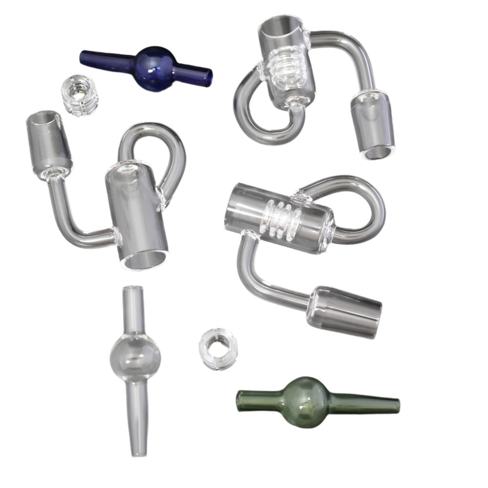 Recycle Quartz Banger Nail 3 Pcs Heating Coil With Carb Cap 18 MM Male