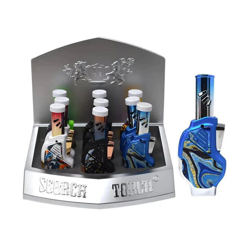 Scorch Torch - Fancy Design Torch Lighter 9ct Pk Model : 61820
