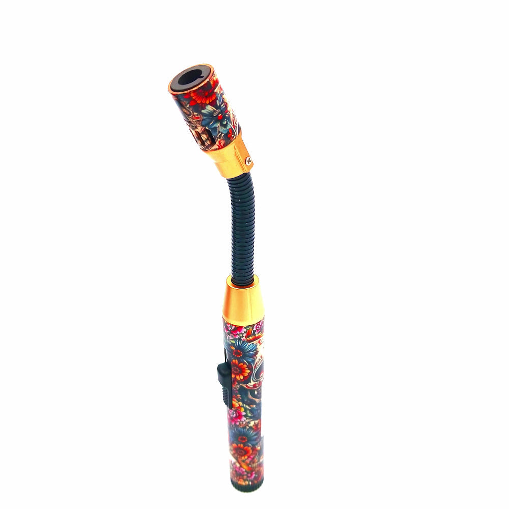 Scorch Torch - Standing  Bendable Torch Hold Button Fancy Torch Lighter 12ct Pk Model : 61819