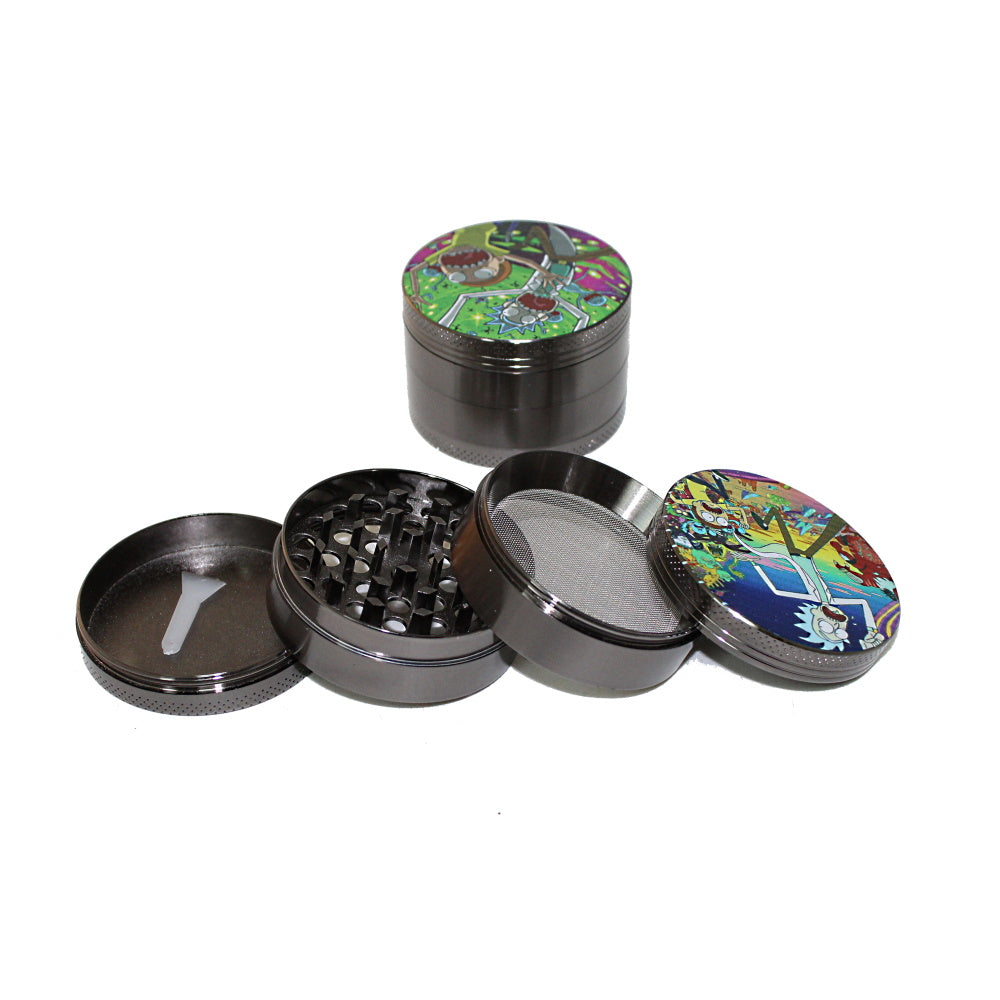 Decal Design 4 Part Heavy Zinc Grinder 63 MM