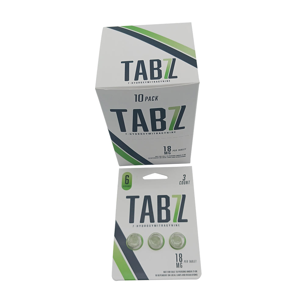 Tabz Kratom 7-hydroxymitragynine Extract Tablets 3ct 18mg