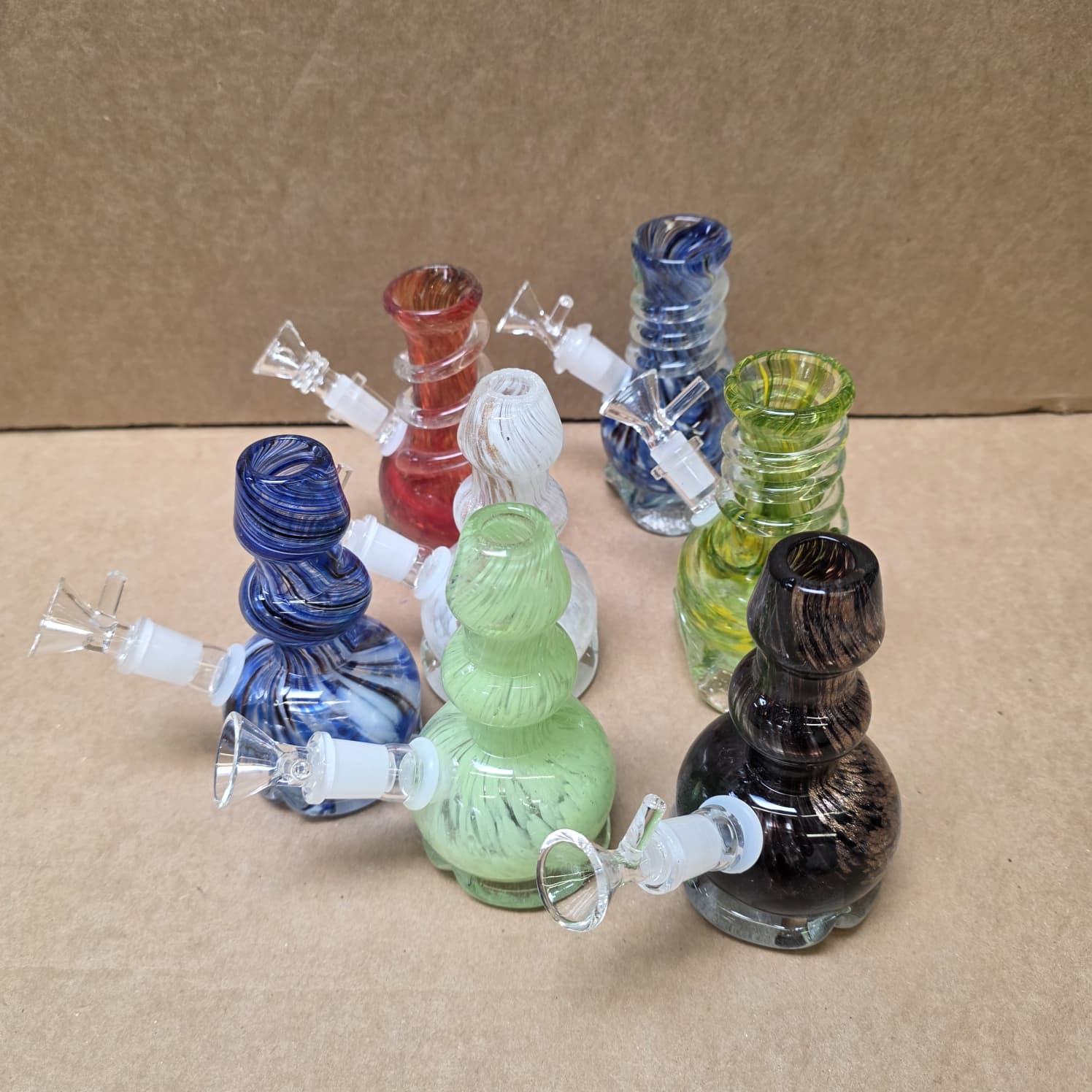 Soft glass water pipe