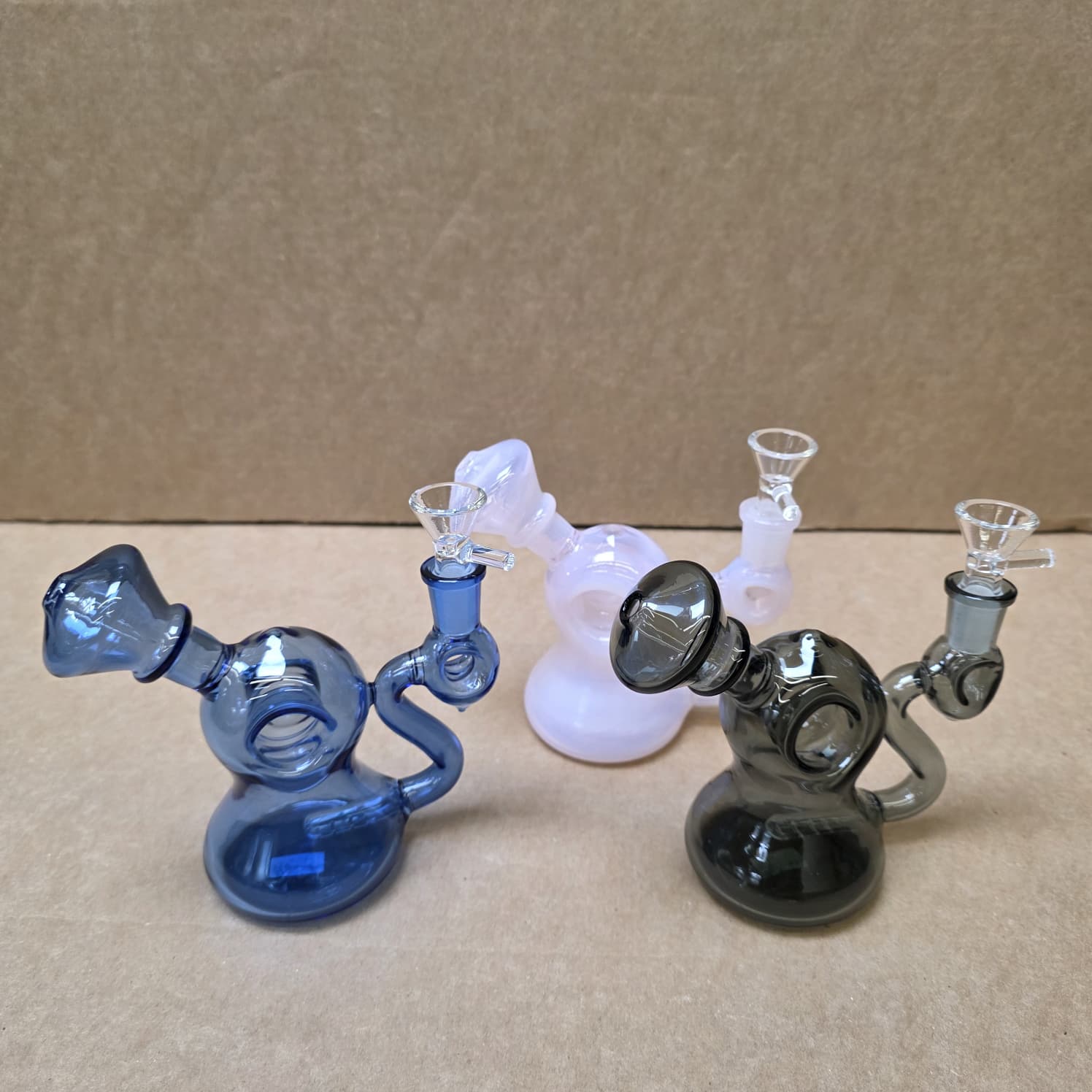 Double hole design water pipe